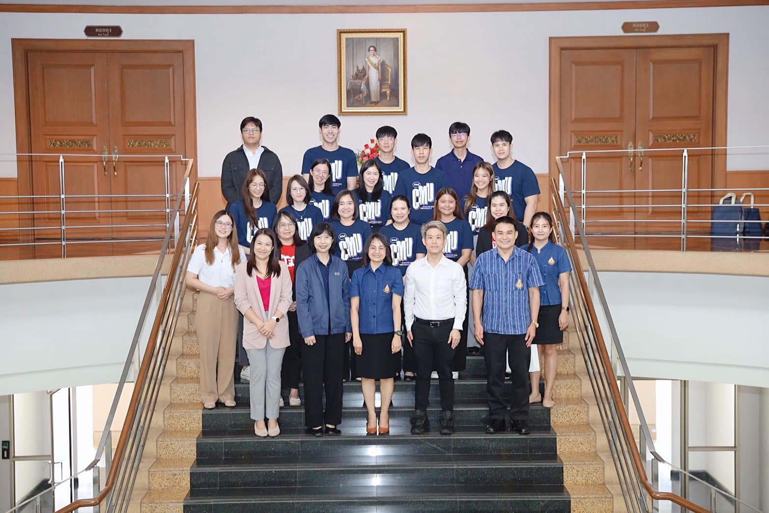 คณะศึกษาดูงาน : สำนักพัฒนาคุณภาพการศึกษา มหาวิทยาลัยเชียงใหม่
