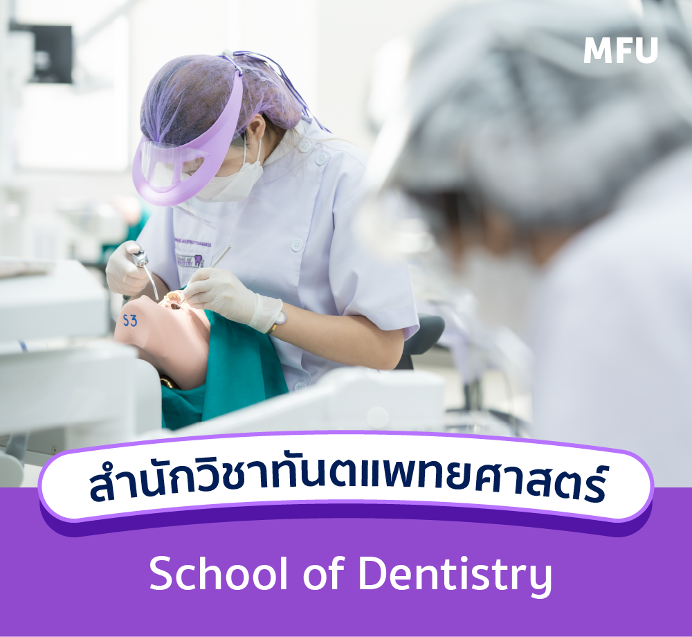 แนะนำหลักสูตร : สำนักวิชาทันตแพทยศาสตร์